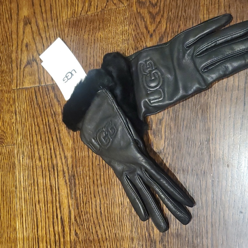 Authentic ugg leather gloves